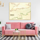 Britischer Channel Leinwanddruck (Insitu (Wohnzimmer))