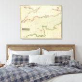 Britischer Channel Leinwanddruck (Insitu (Schlafzimmer))