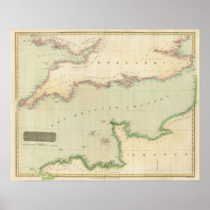 Britischer Channel Poster
