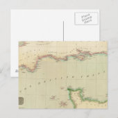 Britischer Channel Postkarte (Vorne/Hinten)