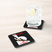 Britischer Eisenbahntrainingsenthusiast Getränkeuntersetzer (Rechte Seite)