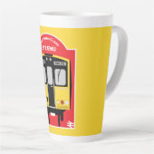 Britischer Eisenbahntrainingsenthusiast Milchtasse (Rechte Ecke)