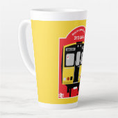Britischer Eisenbahntrainingsenthusiast Milchtasse (Linke Ecke)