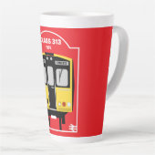 Britischer Eisenbahntrainingsenthusiast Milchtasse (Rechte Ecke)