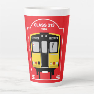 Britischer Eisenbahntrainingsenthusiast Milchtasse