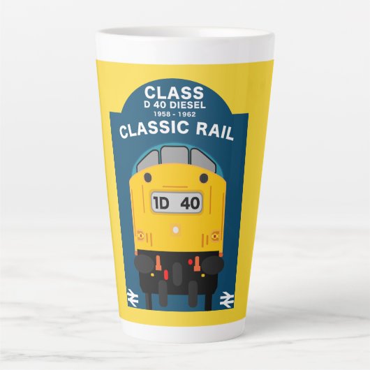 Britischer Eisenbahntrainingsenthusiast Milchtasse (Vorderseite)