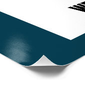 Britischer Eisenbahntrainingsenthusiast Poster (Ecke)