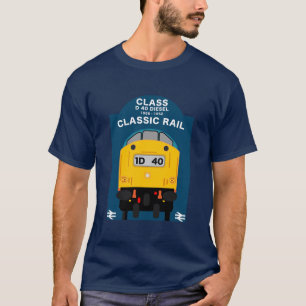 Britischer Eisenbahntrainingsenthusiast T-Shirt