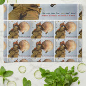 Britischer Fallschirmjäger ~ Seine Bedürfnisse kom Geschirrtuch (Gefaltet)