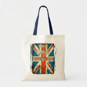 Britischer Fish n Chips Tragetasche (Vorne)