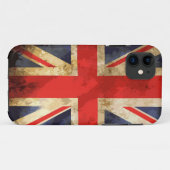 Britischer Flaggen-Entwurf Case-Mate iPhone Hülle (Rückseite (Horizontal))