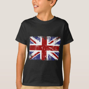 Britischer Flaggen-Gewerkschafts-Jack-PunkGrunge T-Shirt