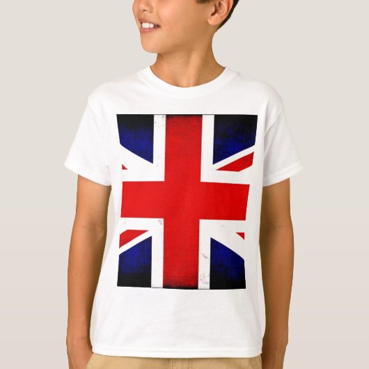 Britischer Flaggen-Gewerkschafts-Jack T-Shirt (Vorderseite)