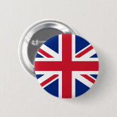BRITISCHER Flaggen-Knopf Button (Vorne & Hinten)