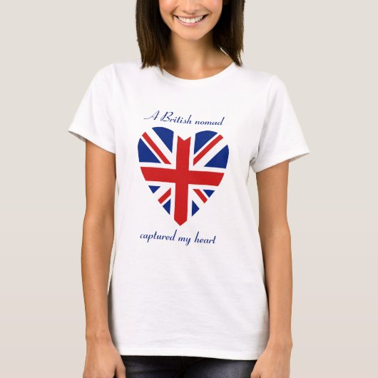 BRITISCHER Flaggen-Schatz-T - Shirt (Vorderseite)