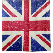 Britischer Flaggenduschvorhang - Custom British De Duschvorhang (Vorderseite)