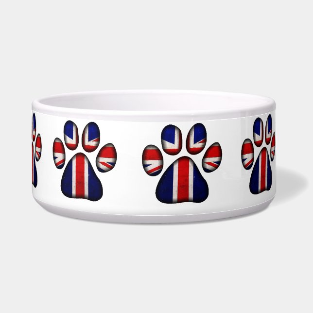 Britischer Hunde-Fressnapf Napf (Vorderseite)