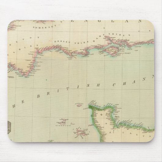 Britischer Kanal Mousepad (Vorne)