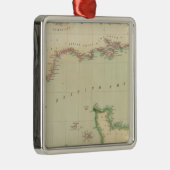 Britischer Kanal Silbernes Ornament (Rechts)