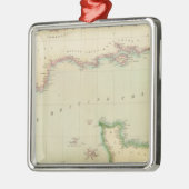 Britischer Kanal Silbernes Ornament (Links)