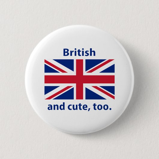 Britischer Knopf Button (Vorderseite)