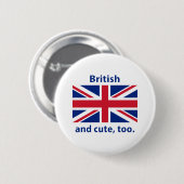 Britischer Knopf Button (Vorne & Hinten)