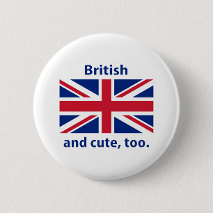 Britischer Knopf Button