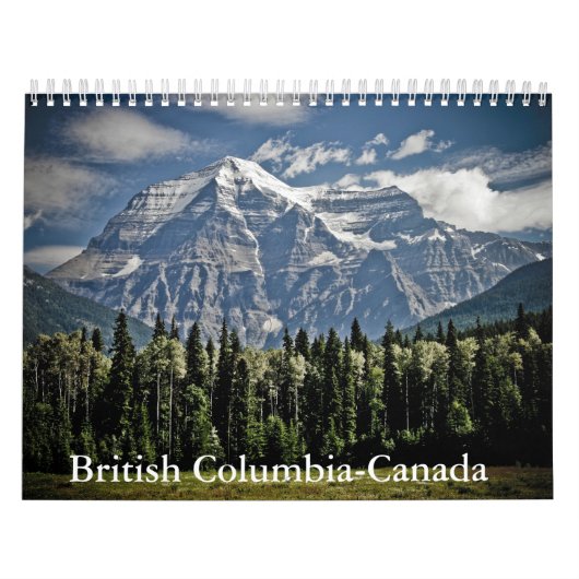 Britischer Kolumbien-Kanada-Kalender Kalender (Titelbild)