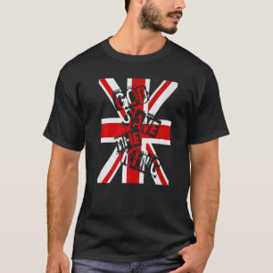 Britischer König lang lebe der König, Gott Rettete T-Shirt