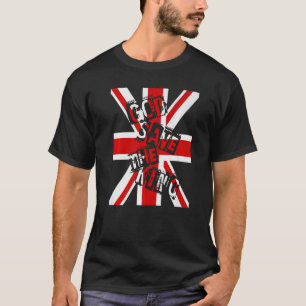 Britischer König Lang lebe der König Gott schütze T-Shirt