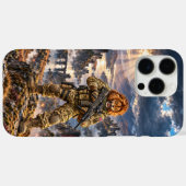 Britischer Löwe Tactical Warrior iPhone 16 Pro Max Case-Mate iPhone Hülle (Rückseite (Horizontal))