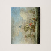 Britischer Mann-von-Krieg und ein Sloop, c.1720-30 Puzzle (Vertikal)