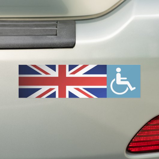 BRITISCHER mit Behinderung Veteran Autoaufkleber (Auf Auto)