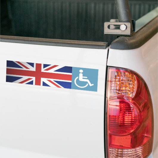 BRITISCHER mit Behinderung Veteran Autoaufkleber (Auf Lkw)
