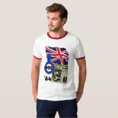 Britischer Mod-Abfall Margate T-Shirt (Vorne ganz)