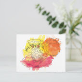 Britischer Nachmittagstee Postkarte (Stehend Vorderseite)