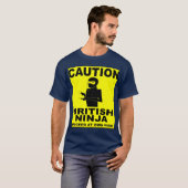 Britischer Ninja T - Shirt (Vorne ganz)