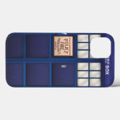Britischer öffentlicher Telefonhäuschen Case-Mate iPhone Hülle (Rückseite (Horizontal))