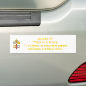 BRITISCHER päpstlicher Besuch 2010 Autoaufkleber (Auf Auto)