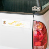 BRITISCHER päpstlicher Besuch 2010 Autoaufkleber (Auf Lkw)