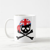 Britischer Pirat Kaffeetasse (Links)