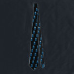 Britischer Polizei-Anruf-Kasten personalisiert Krawatte<br><div class="desc">Die britische themed schwarze Krawatte des Polizeianrufkastens.</div>