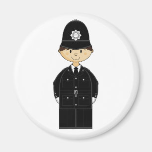 Britischer Polizist-Magnet Magnet
