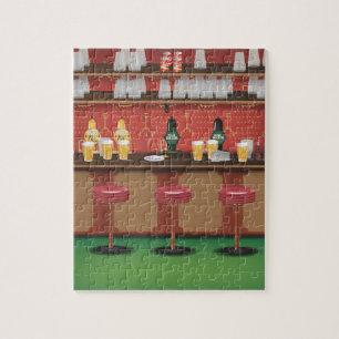 Britischer Pub Bar Puzzle