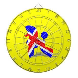 Britischer Pudel Dartscheibe