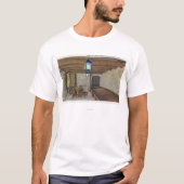 Britischer Redoubt, französische Kasernen, Pulver T-Shirt (Vorderseite)