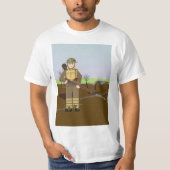 Britischer Rifleman 3# (Erster Weltkrieg) T-Shirt (Vorderseite)