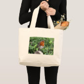 Britischer Robin Jumbo Stoffbeutel (Vorderseite (Produkt))