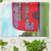 BRITISCHER ROTER BUS GESCHIRRTUCH (Gefaltet)