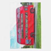 BRITISCHER ROTER BUS GESCHIRRTUCH (Vertikal)